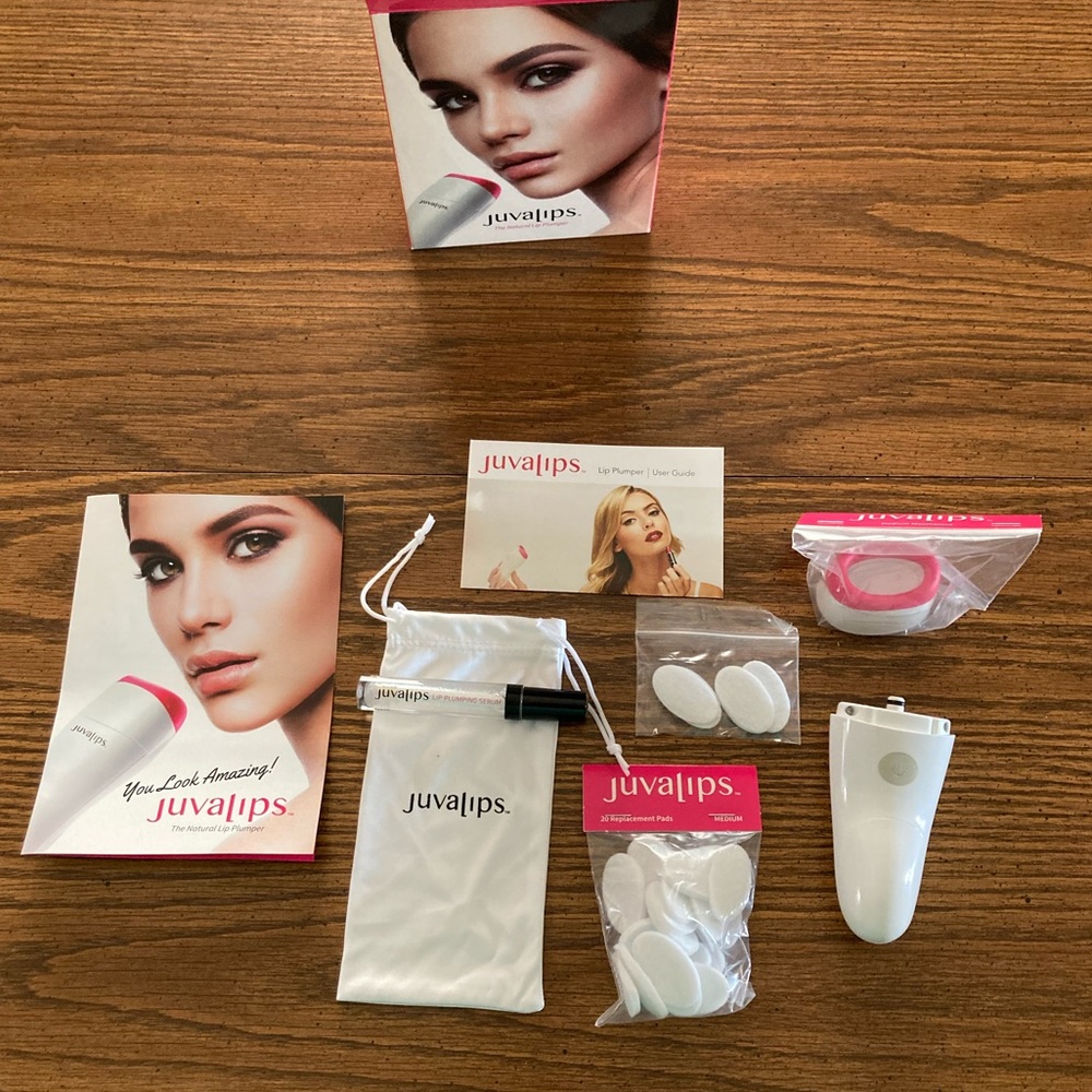 NIB JuvaLips Natural Lip Plumper Kit